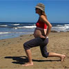 forward lunge exercise for pregnancy